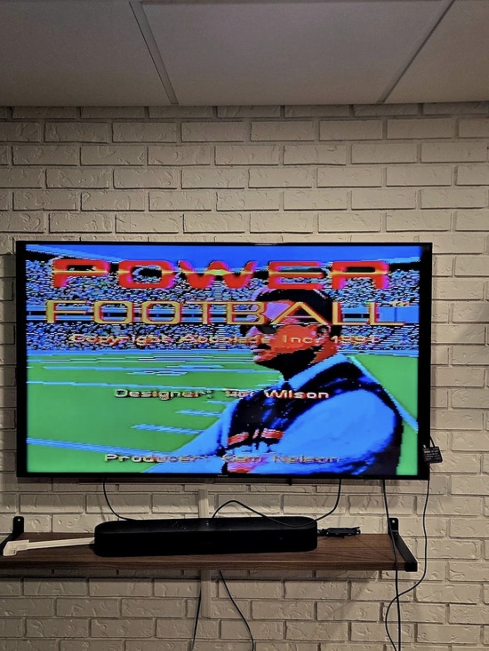 Mike Ditka Power Football Video Game
